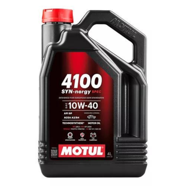 MOTUL 4100 SYN-nergy(シナジー)SPEC 10W40(旧M2100パワーライト10W40)