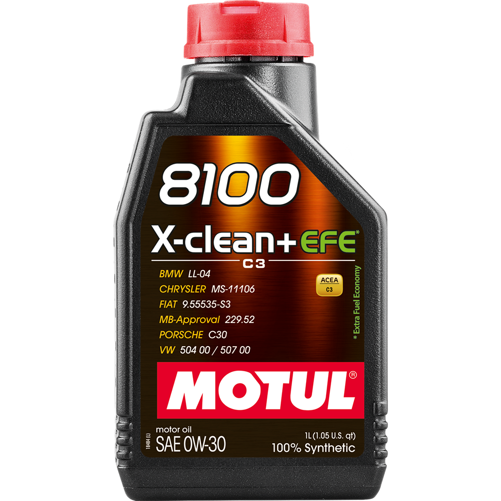 MOTUL 8100 X-cleanプラス EFE 0W30