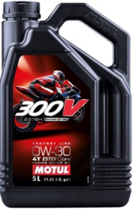 MOTUL 300V RACING KIT OIL 2376H 0W30 5L